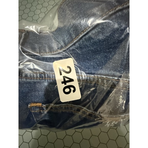 ABERCROMBIE & FITCH WOMENS JEANS SIZE 27/4 CURVE LOVE The Ankle Straight - Picture 8 of 8